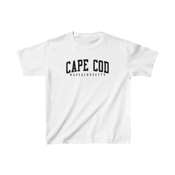 Cape Cod Massachusetts Kids Shirt Gifts Youth Tee Tshirt