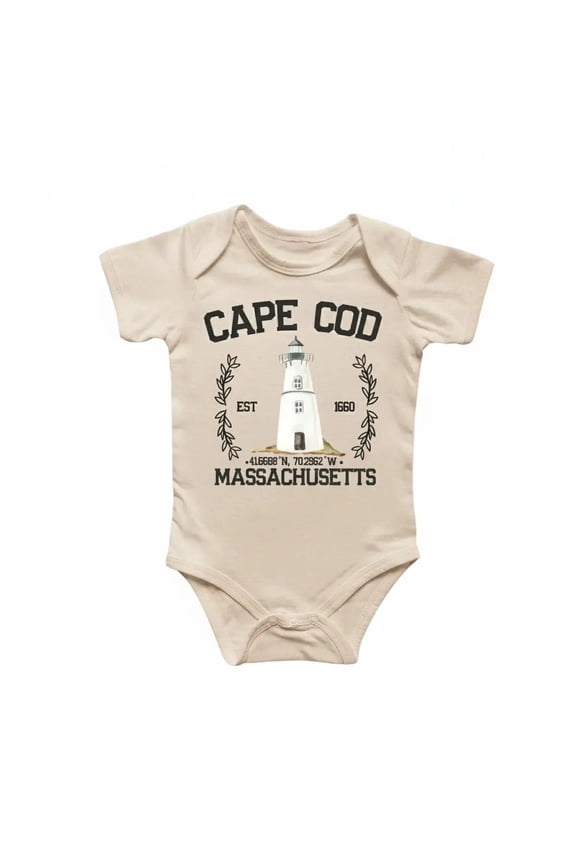 Cape Cod Massachusetts Newborn Baby Bodysuit