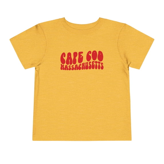 Cape Cod Massachusetts Toddler Shirt Gifts Boy Girl Size 2T-5T