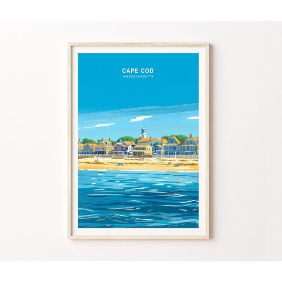 Cape Cod Massachusetts Travel Wall Decor Home Decor