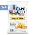 thumbnail image 1 of Cape Cod Potato Chips, Less Fat Original Kettle Cooked Chips, 24 oz, 1 of 12