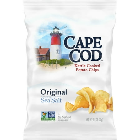Cape Cod Potato Chips, Original Kettle Chips, 2.5 oz