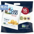 thumbnail image 1 of Cape Cod Potato Chips, Original Kettle Chips, Snack Bags, 16 Ct, 1 of 12