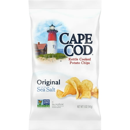 Cape Cod Potato Chips, Original Kettle Chips, 5 oz