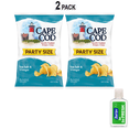 thumbnail image 1 of Cape Cod Potato Chips, Sea Salt & Vinegar Kettle Chips, 13 OZ, 1 of 8