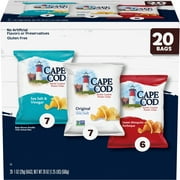 Cape Cod Variety Pack Chips, 20 Count 1 oz