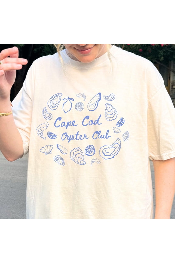 Cape Cod Shirt Fisherman Aesthetic Oyster TShirt Coastal Granddaughter Oceancore Tee Ocean Inspired Style Coastal Grandma East Coast Shirt, Unisex T-Shirt