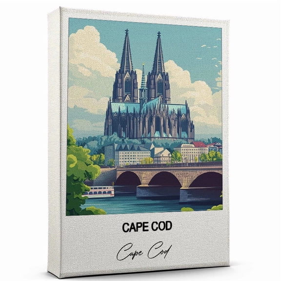 Cape Cod Travel Canvas Art Stunning Travel Wall Print Cape Cod Canvas Inspired Artwork to Elevate Your Living Room or Office Ready to Hang