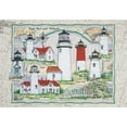 thumbnail image 1 of Cape Cod and the Island Lights, a 550-piece Puzzle by Heritage Puzzles, 1 of 1