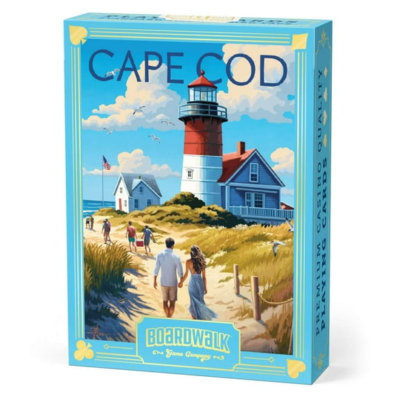 Cape Cod by Boardwalk - Playing Cards
