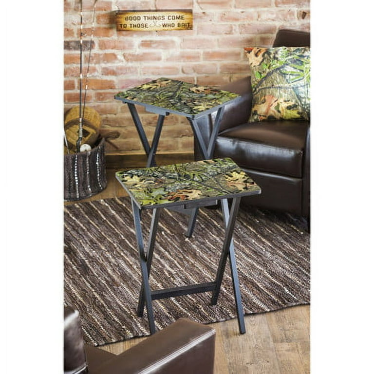 Cape Craftsmen Foldable TV Tray Table Set of 2