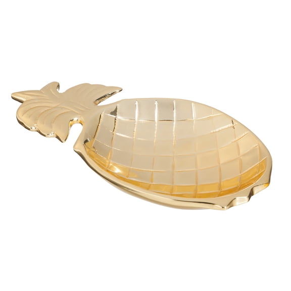 Cape Craftsmen Golden Pineapple Aluminum Trinket Dish