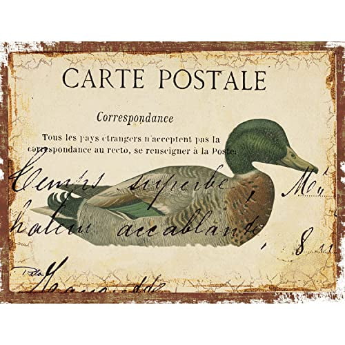 Cape Craftsmen Lodge Postcards TV Trays with Stand, Set of 4