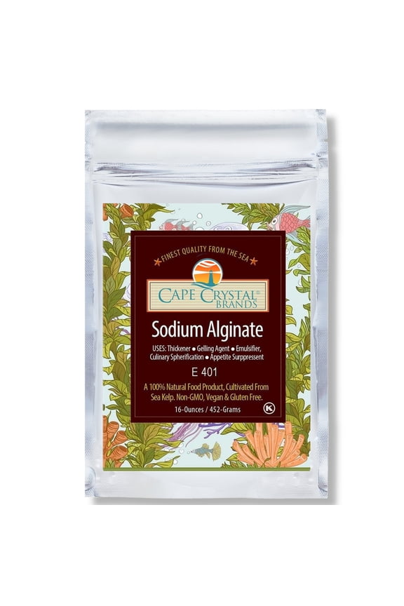 Brands Sodium Alginate Powder for Chefs and Cooks, 16-oz