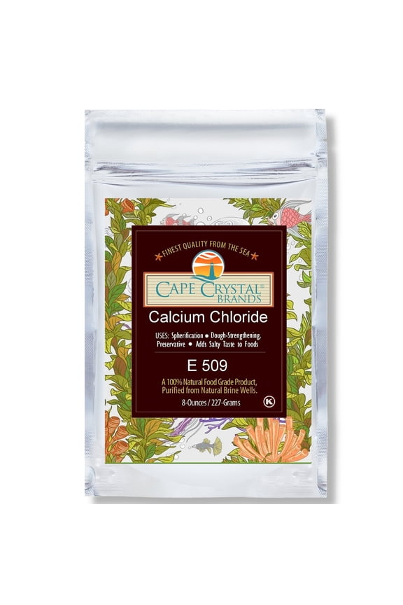 Food Grade Natural Calcium Chloride, 14-oz