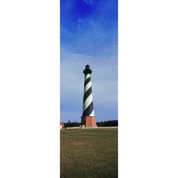 Cape Hatteras Lighthouse Outer Banks Buxton North Carolina USA Canvas Art - Panoramic Images (27 x 9)