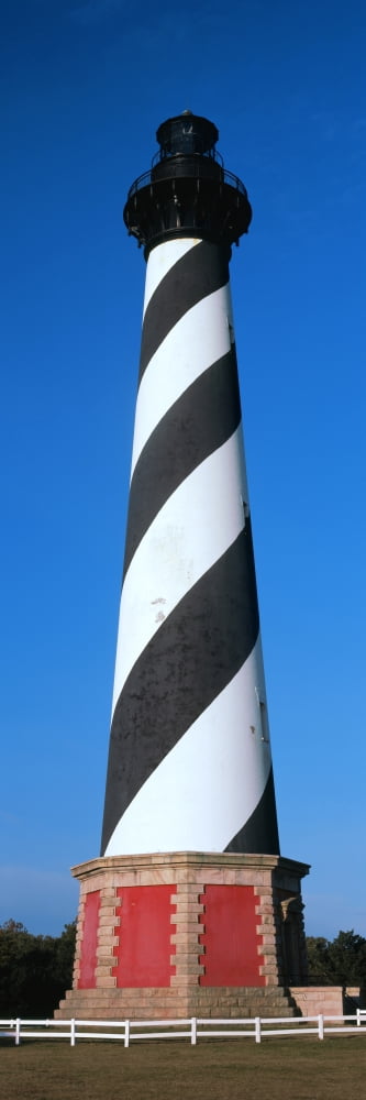 Cape Hatteras Lighthouse Outer Banks Buxton North Carolina USA Canvas Art - Panoramic Images (27 x 9)
