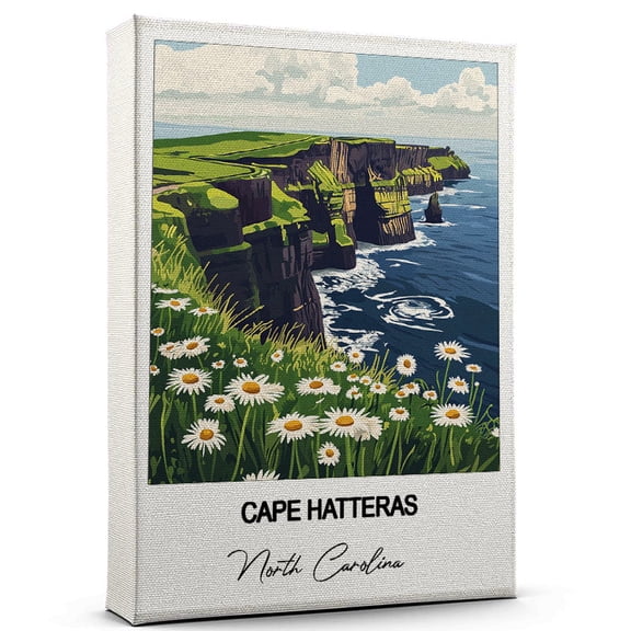 Cape Hatteras Travel Canvas Art Stunning Travel Wall Print North Carolina Canvas Inspired Artwork to Elevate Your Living Room or Office Ready to Hang