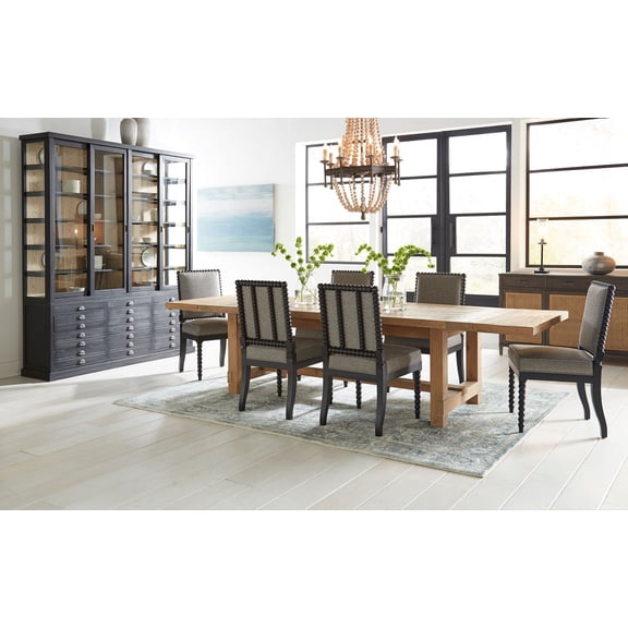 Cape Henry Farmhouse Woodgrain 96-inch Reclaimed Extension Table