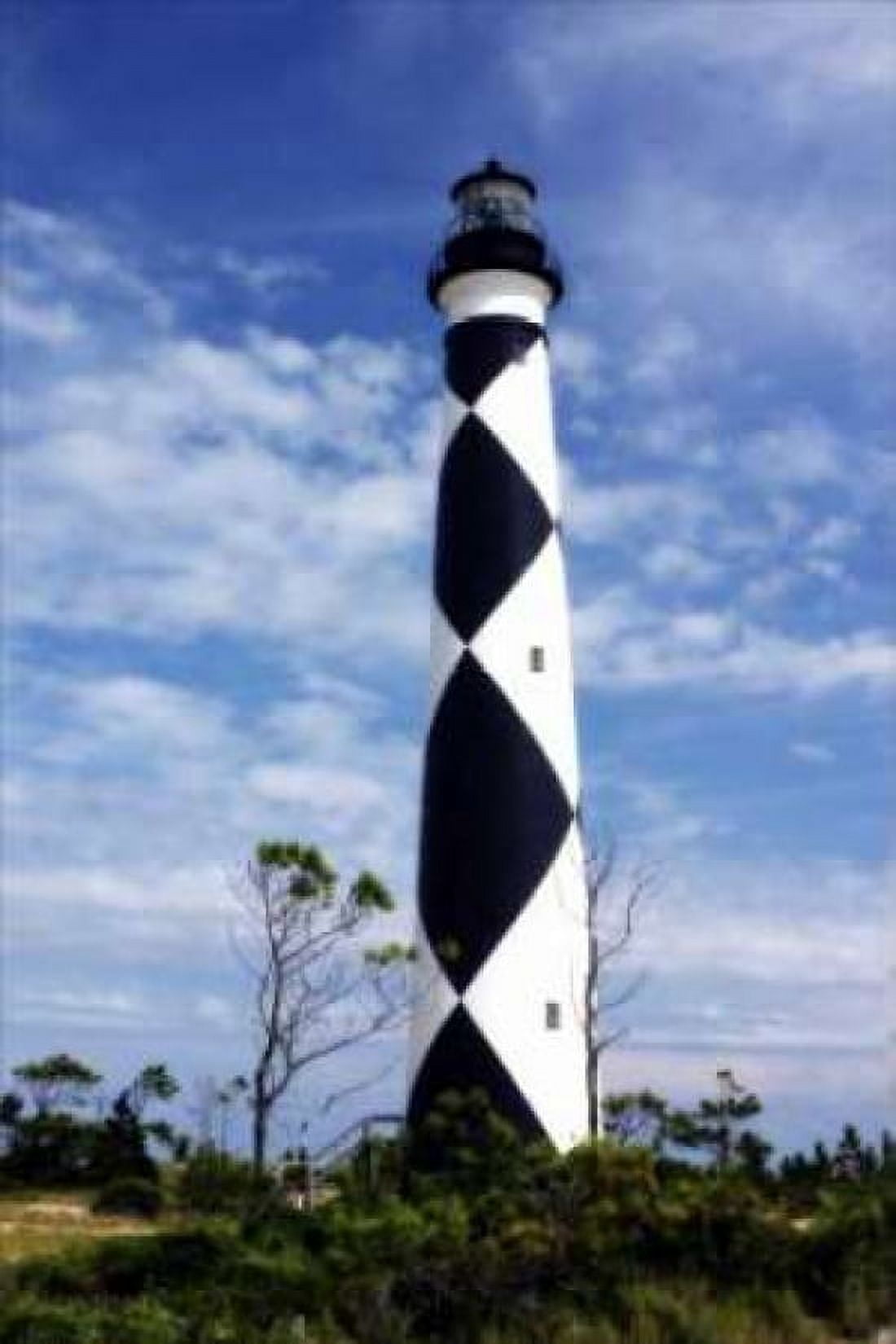 Cape Lookout Light Canvas Art - Alan Hausenflock (24 x 36)