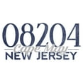 thumbnail image 1 of Cape May, New Jersey, 08204 Zip Code (Blue) (12x18 Wall Art Poster, Room Decor), 1 of 3