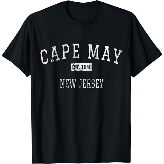 Cape May New Jersey NJ Vintage T-Shirt