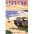 thumbnail image 1 of Cape May, New Jersey, Woody On The Beach (12x18 Wall Art Poster, Room Decor), 1 of 3