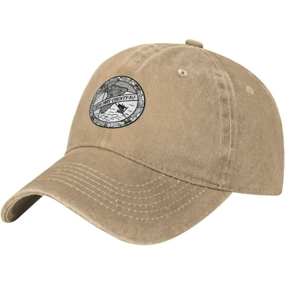 Cape May Seal Baseball Cap for Men Women Adjustable Vintage 100% Washed Cotton Dad Hat