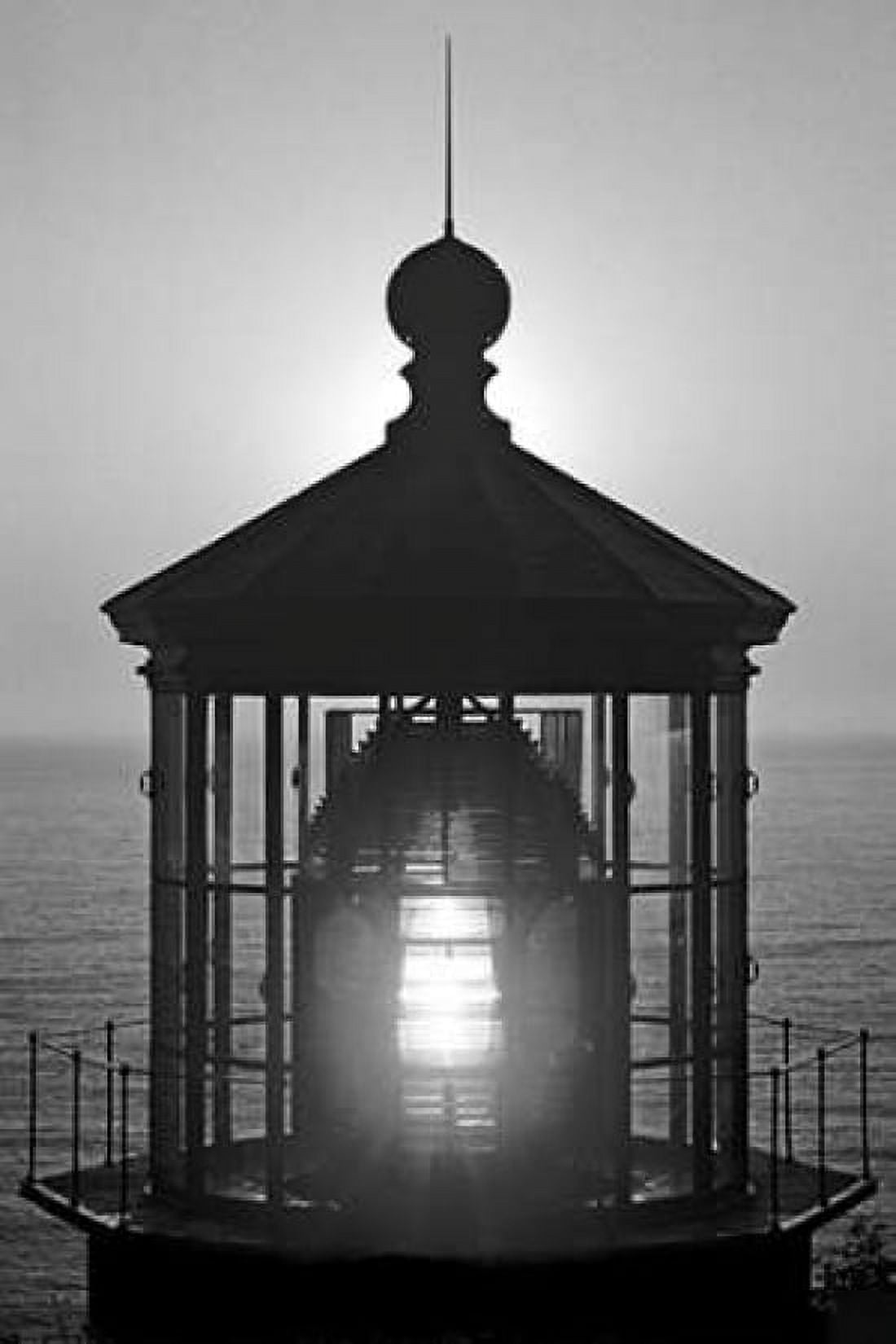 Cape Mears Lighthouse BW Canvas Art - Douglas Taylor (12 x 18)