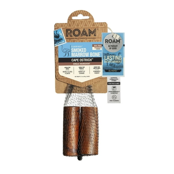 Cape Ostrich Smoked Marrow Bones - small