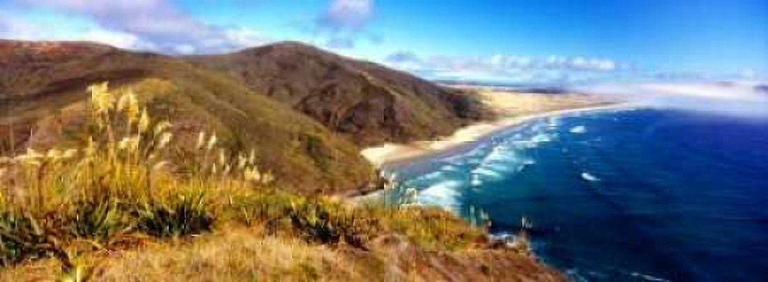 Cape Reinga II Canvas Art - Bob Stefko (24 x 48)