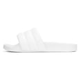 thumbnail image 1 of Cape Robbin Barrel White Puffed Out Slip On Black Mule Slide Pool Sandals (WHITE, 5), 1 of 4