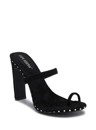 Designer high heel mules hot sale
