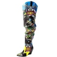 thumbnail image 1 of Cape Robbin Hilda Multi Snake Thigh Over Knee Pointy Western Kelsey Slouchy Boot (9, Multi), 1 of 2
