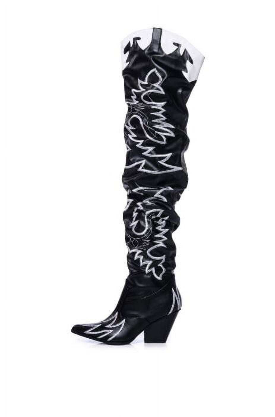 Cape robbin rockstar western over the store knee boots