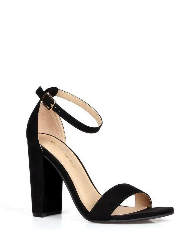 Cape Robbin Women's Two Piece High Heel Sandals