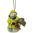 thumbnail image 1 of Cape Shore 3 Inch Snowman Old Fisherman Christmas Ornament, 1 of 3