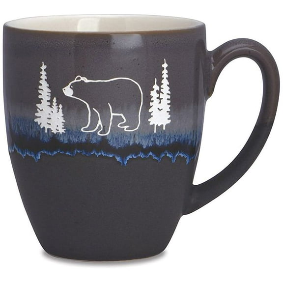 Cape Shore Freeport Coffee Tea Mug Cup, Bear Gifts for Birthday Christmas, 18 Oz
