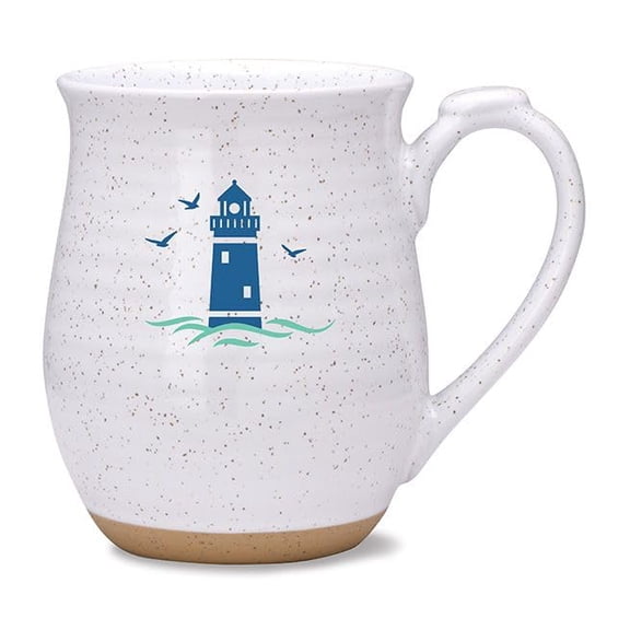 Cape Shore Weekender Coffee Tea Mug Cup, Lighthouse Gifts for Birthday Christmas, 16 Oz