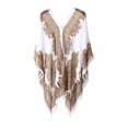 thumbnail image 1 of Cape Soft Sun Protection Women Chiffon Shawl Wrap for Evening Wedding, 1 of 8