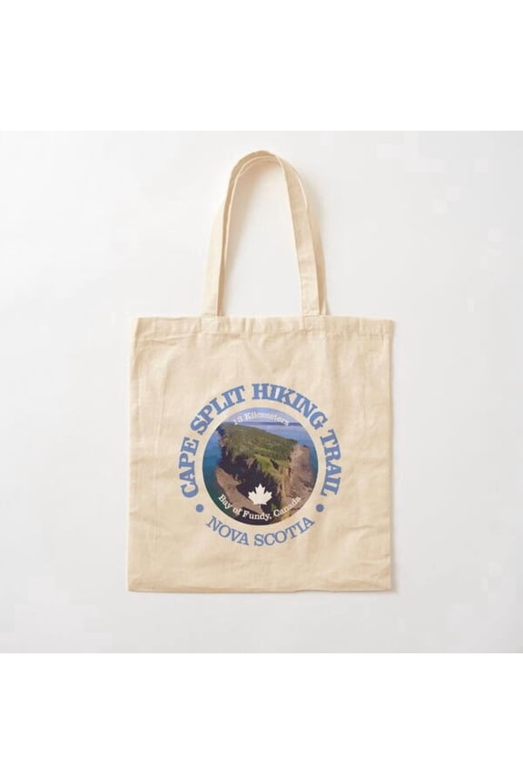 Cape Split Trail Rd Canvas Tote Bags, Reusable Shopping Bag