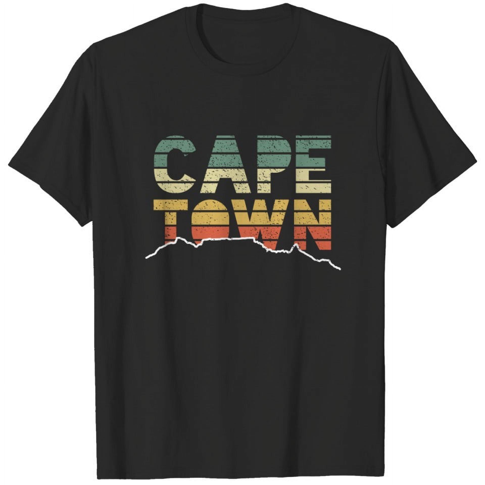 Cape Town Table Mountain South Africa Vintage Tshirt