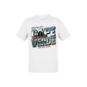 Cape Verde Adventure Greetings Mens T-shirt