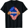 thumbnail image 1 of Cape Verde Blood Inside Me T-Shirt | Cape Verde Flag Gift, 1 of 3