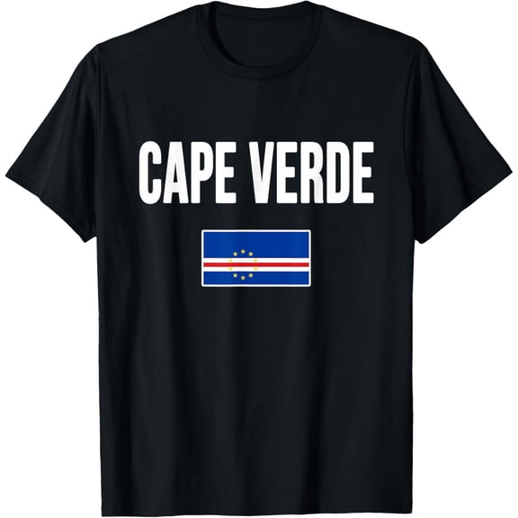 Cape Verde Cape Verdean Flag Cabo Verde Souvenir T-Shirt