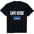 thumbnail image 1 of Cape Verde Cape Verdean Flag Cape Verde Souvenir T-Shirt, 1 of 3