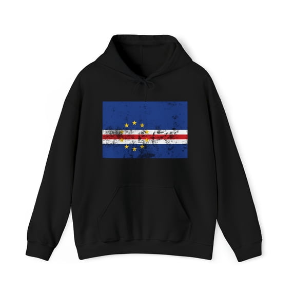 Cape Verde Cape Verdean Pride Flag Hoodie, Gifts, Hooded Sweatshirt