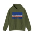 thumbnail image 1 of Cape Verde Cape Verdean Pride Flag Hoodie, Gifts, Hooded Sweatshirt, 1 of 4