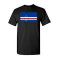 thumbnail image 1 of Cape Verde Country Flag Adult DT T-Shirt Tee, 1 of 2