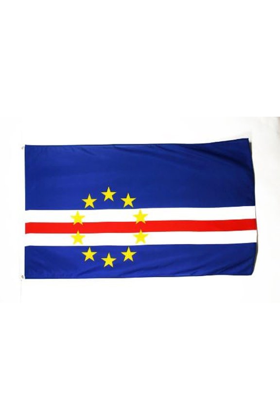 Cape Verde Flag 3x5 ft 100D Polyester 2 Grommets 150x90 cm